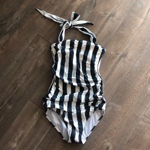Kingdom & State Striped Swimsuit